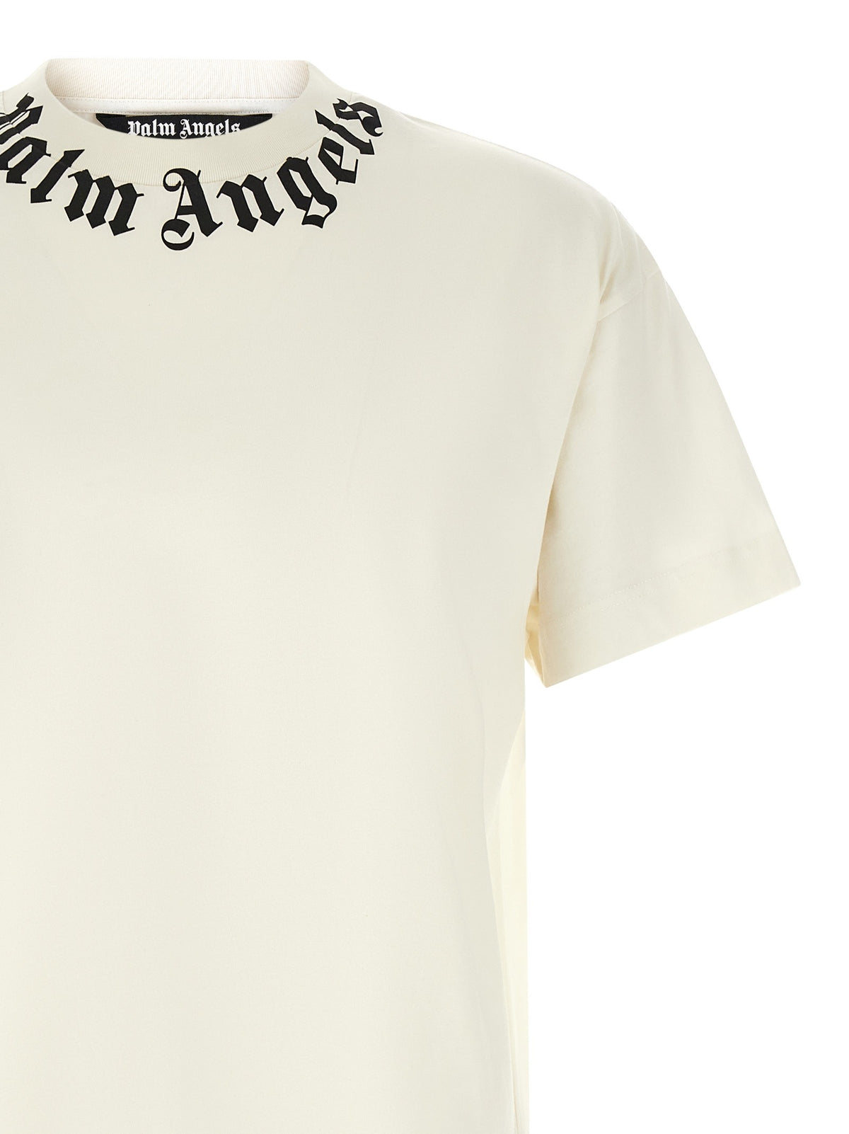 Palm Angels Neck Shirt White