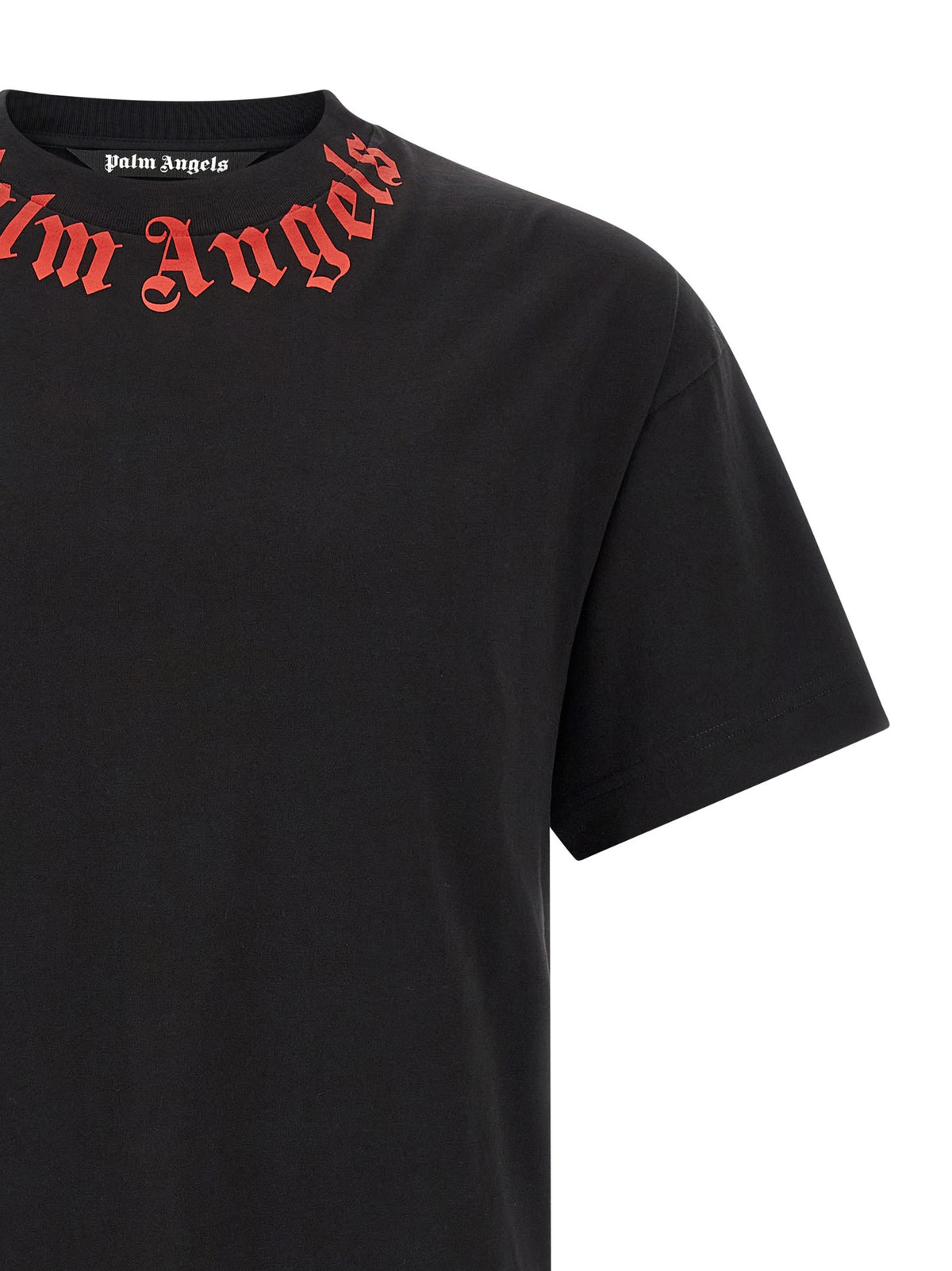 Palm Angels Neck Shirt Black