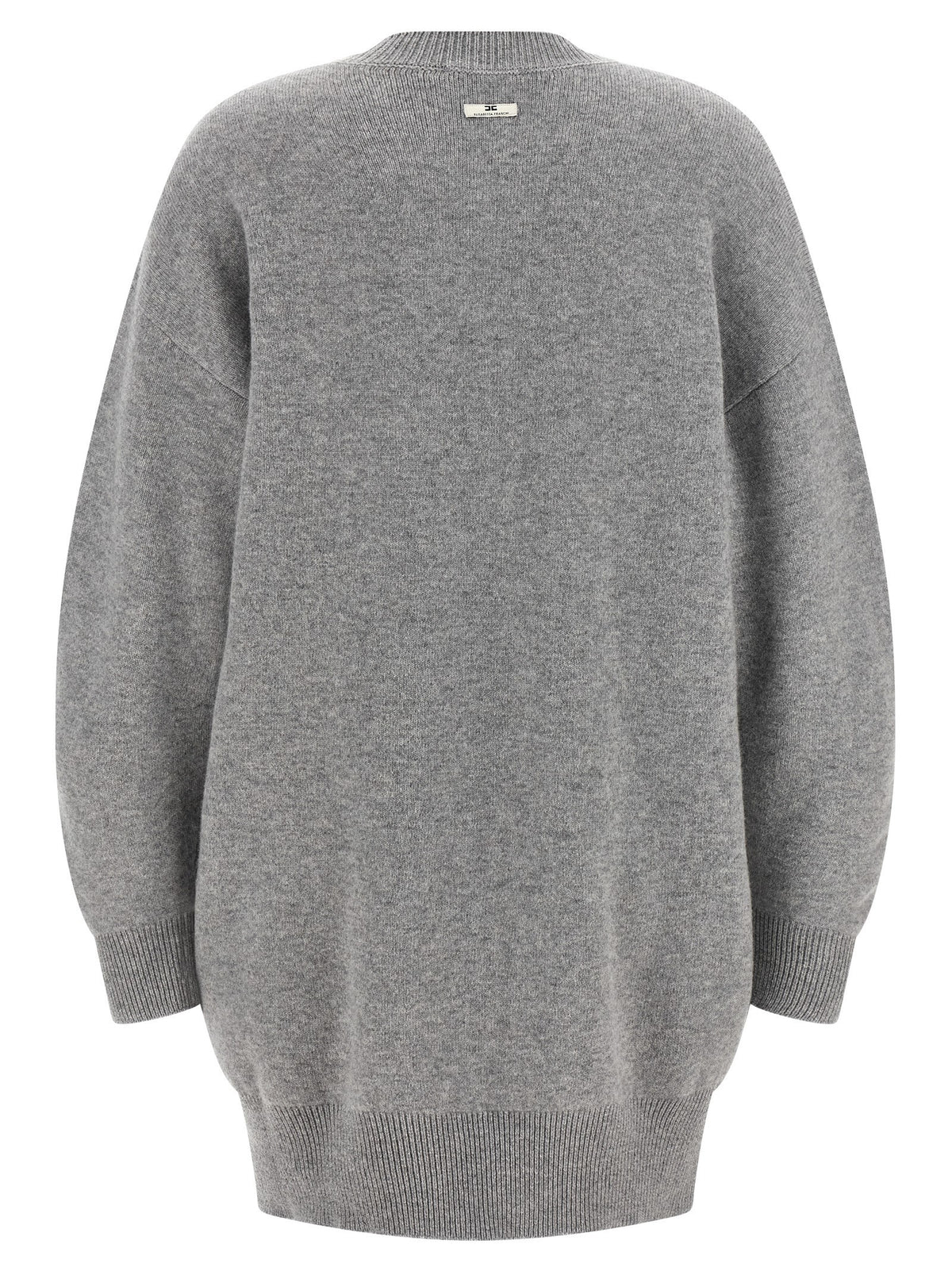 Elisabetta Franchi Necklace Dress Grey, view 2