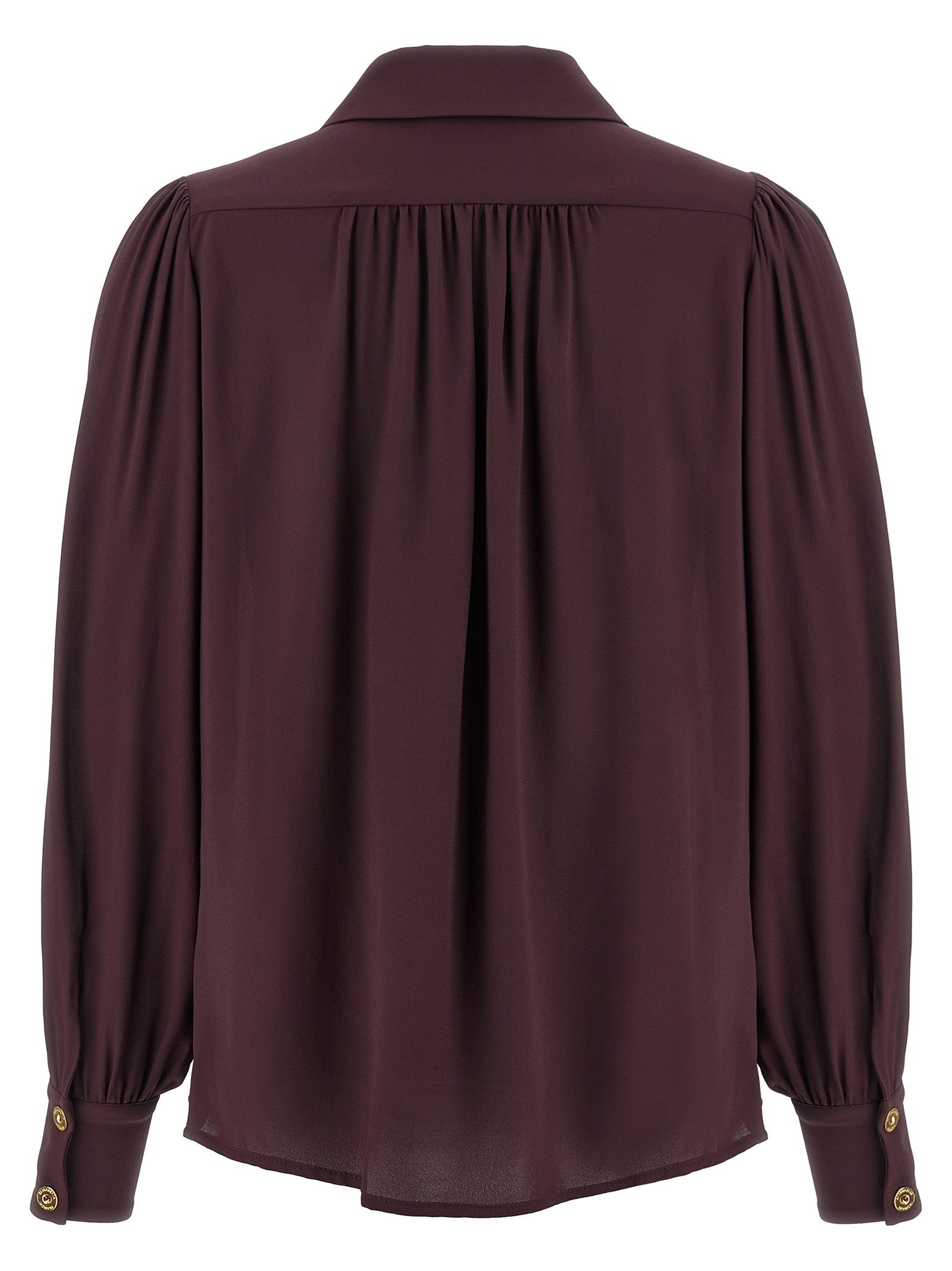 Elisabetta Franchi Necklace Shirt Purple
