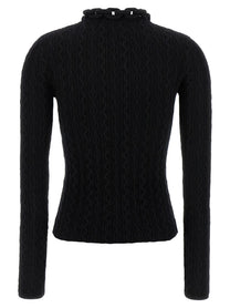Rabanne Necklace Sweater Black