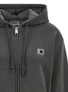 Carhartt Wip Nelson Hoodie Grey, view 3