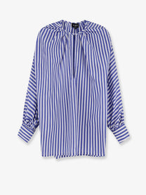 Lavi Women's Nenné Cotton Blend Shirt Blue