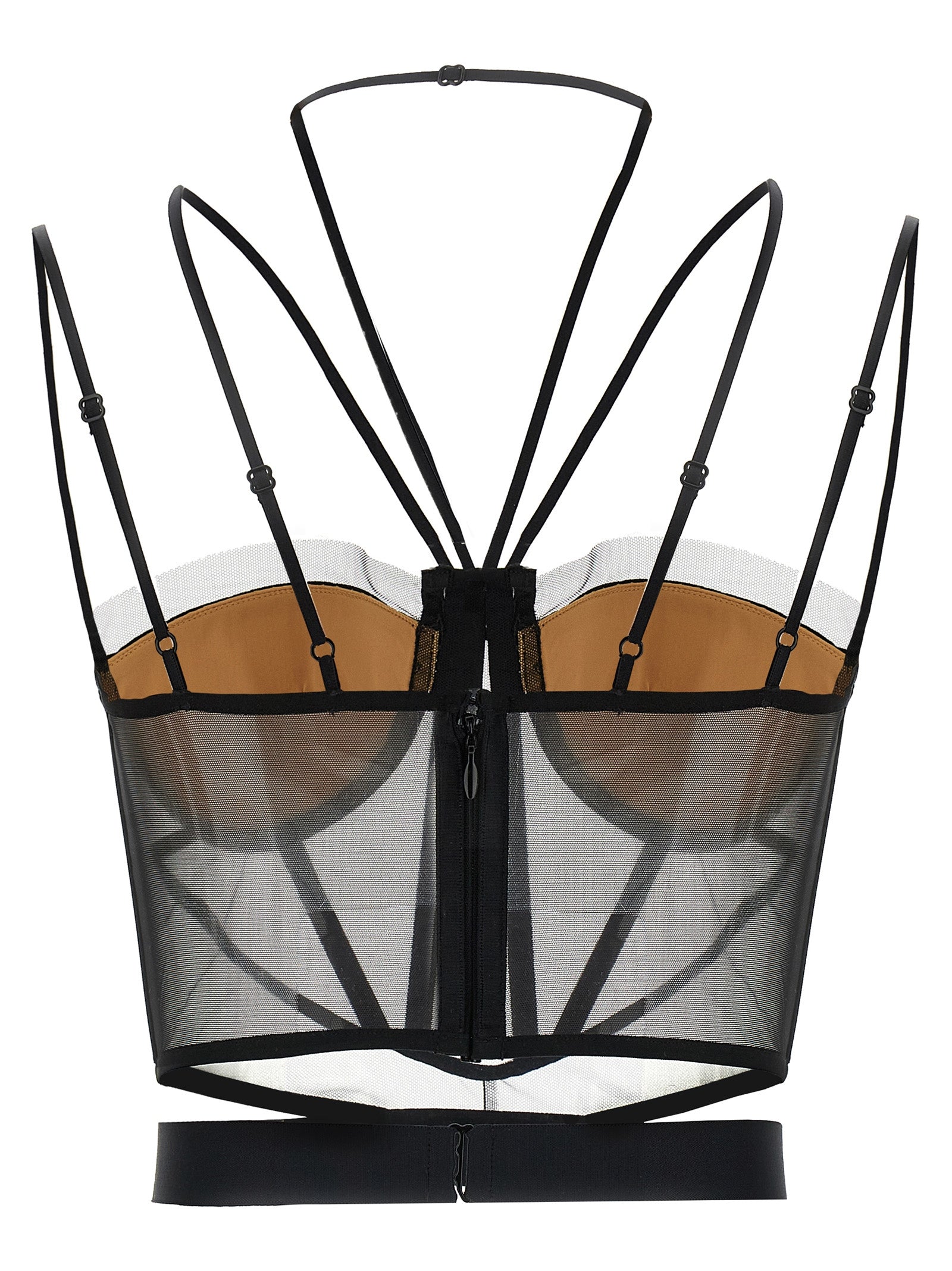 NENSI DOJAKA - NENSI DOJAKA - ’Sheer Corset’ top - Women’s Tops