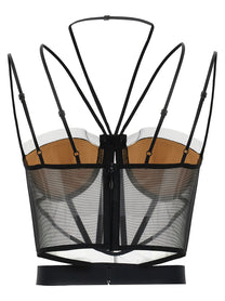 NENSI DOJAKA - NENSI DOJAKA - ’Sheer Corset’ top - Women’s Tops