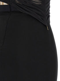 NENSI DOJAKA - NENSI DOJAKA - ’Corsetted Draped Maxi’ dress - Women’s Clothing