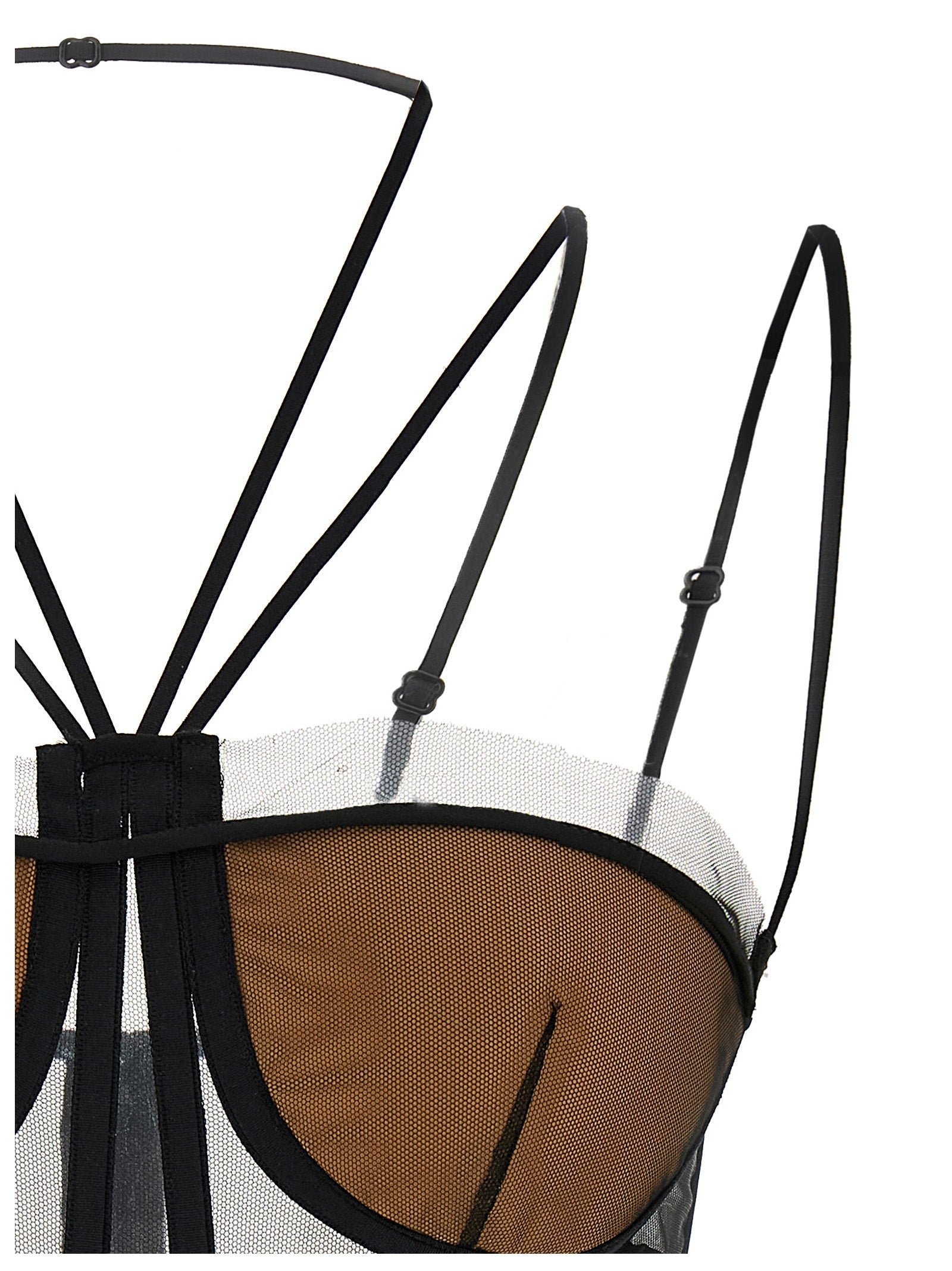 NENSI DOJAKA - NENSI DOJAKA - ’Sheer Corset’ top - Women’s Tops