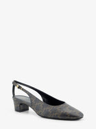Celine Women's Neo City Triomphe Coated Canvas Décolleté Black, view 2