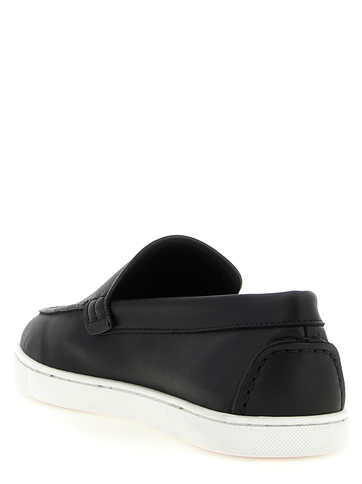 Christian Louboutin Neocl Boat Loafers Black, view 3
