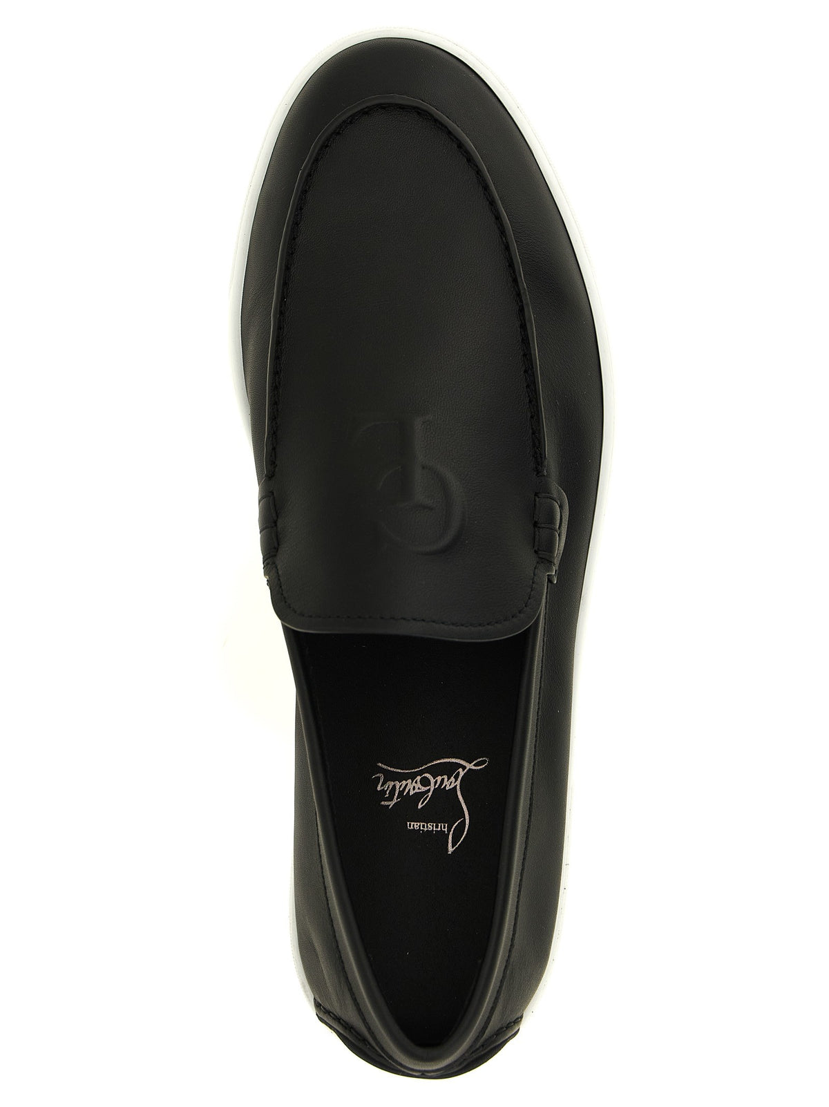Christian Louboutin Neocl Boat Loafers Black, view 4