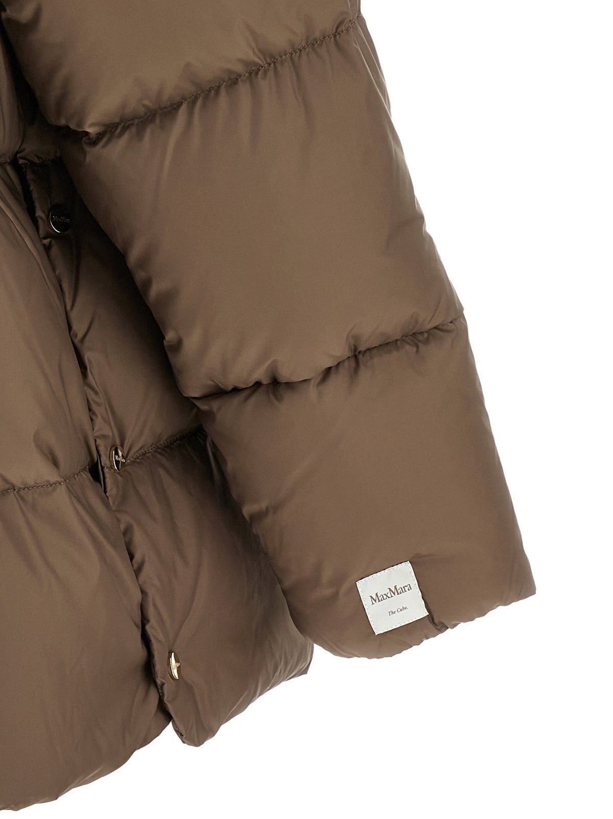 Max Mara The Cube Nerine Down Jacket Brown