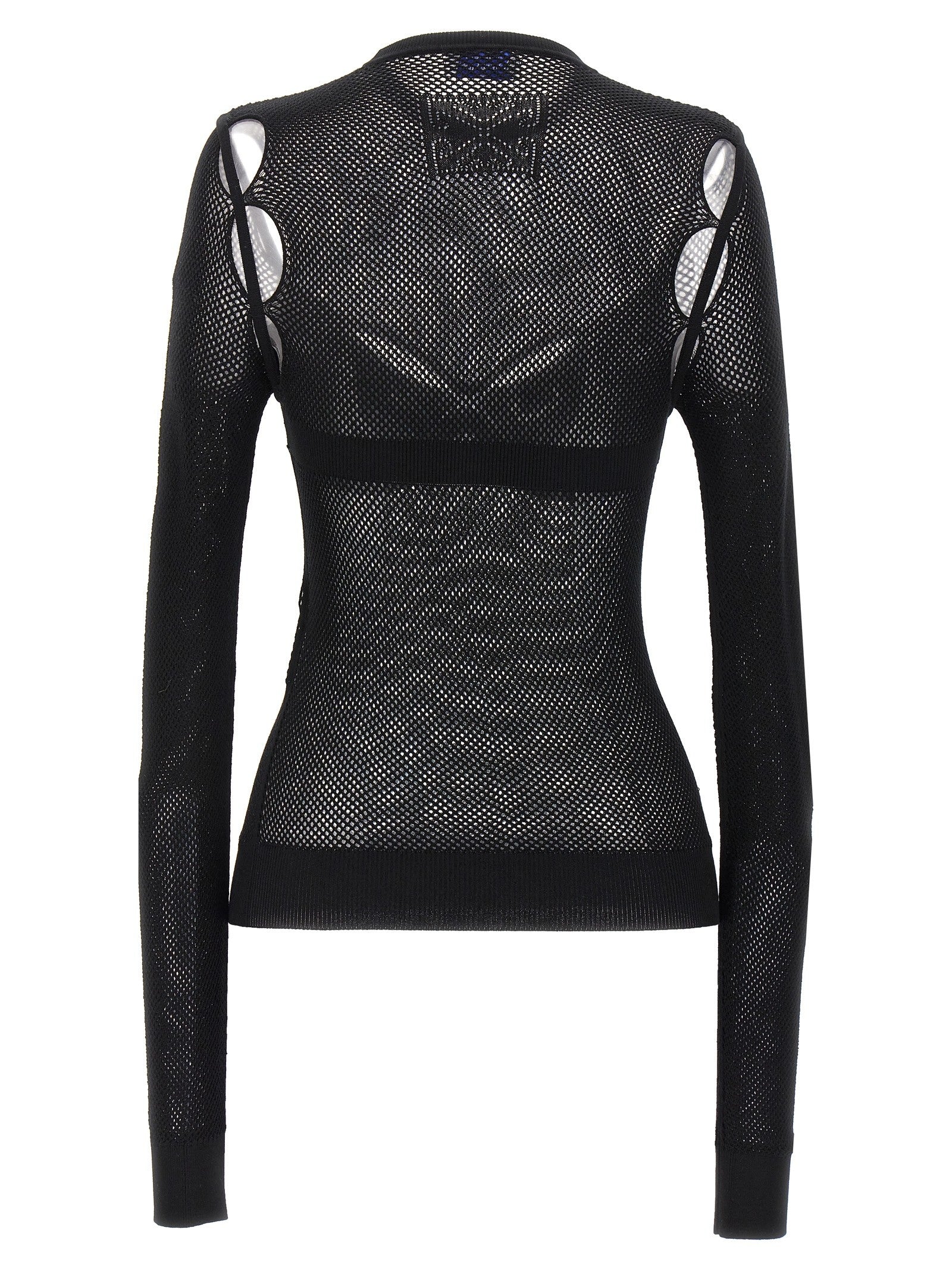 Off-White Net Arrow Bralette Top Black