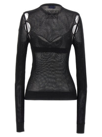 Off-White Net Arrow Bralette Top Black