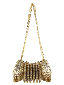 Rabanne New GM Shoulder Bag Gold