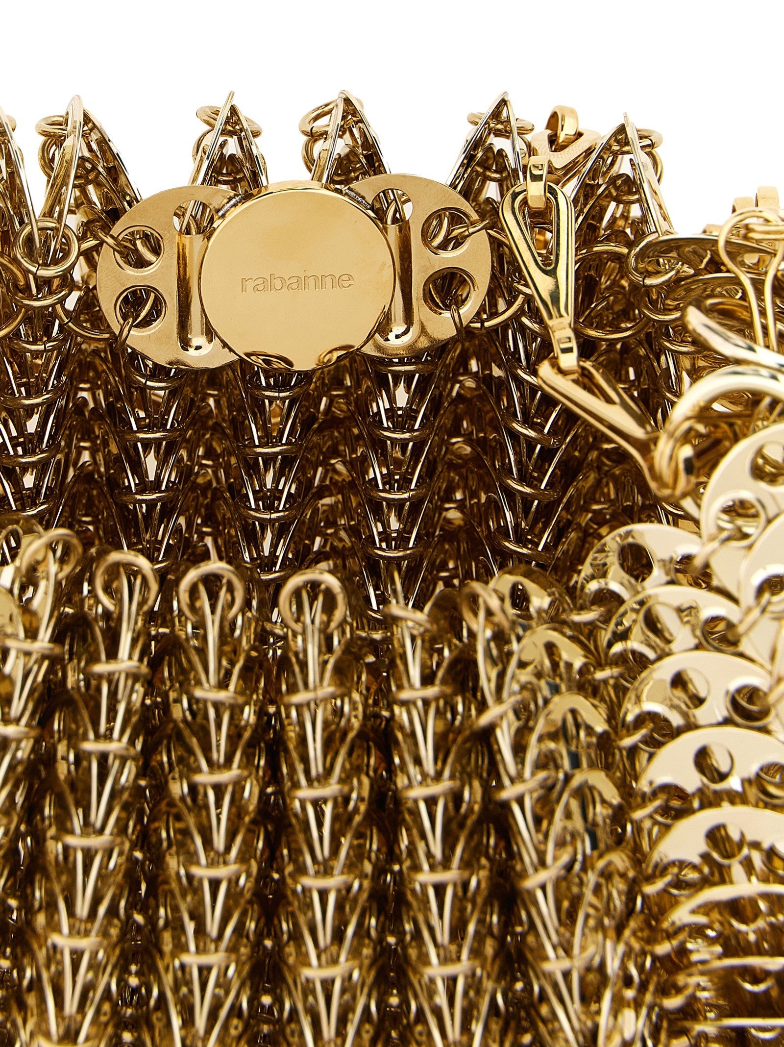 Rabanne New GM Shoulder Bag Gold