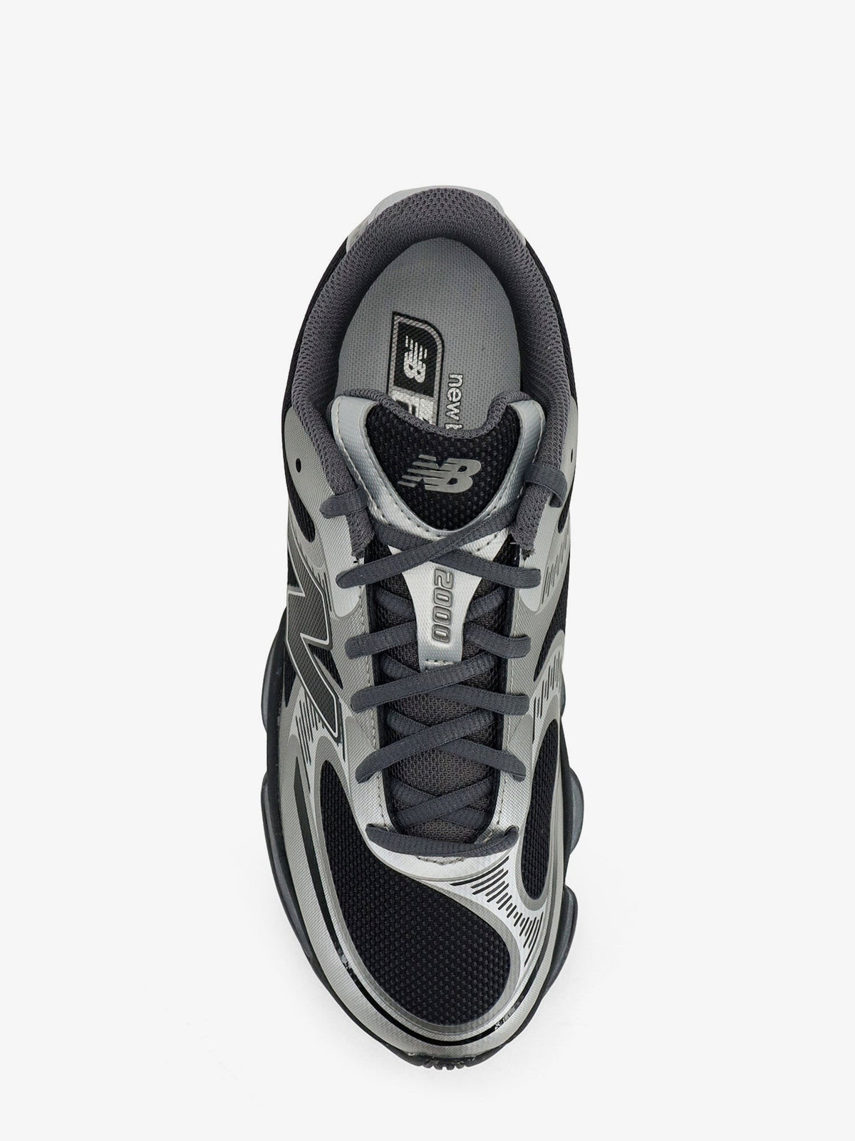 New Balance Men's Abzorb Technical Fabric Sneakers Silver, view 5