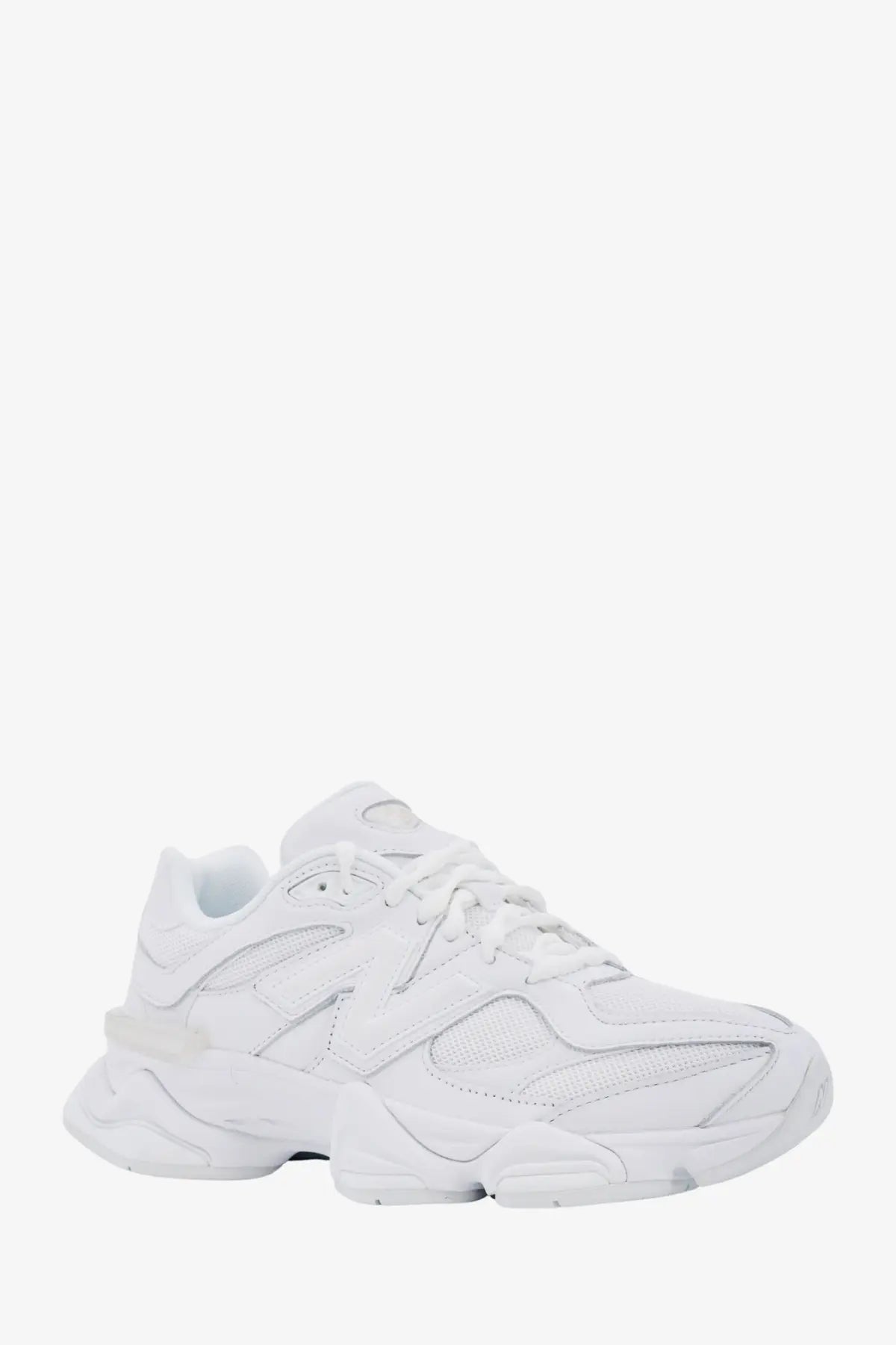 New Balance Men's Low Top Mesh Sneakers White