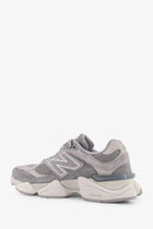 New Balance Men's Low Top Mesh and Suede Sneakers Grey, view 3