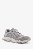 New Balance Men's Low Top Mesh and Suede Sneakers Grey, view 2