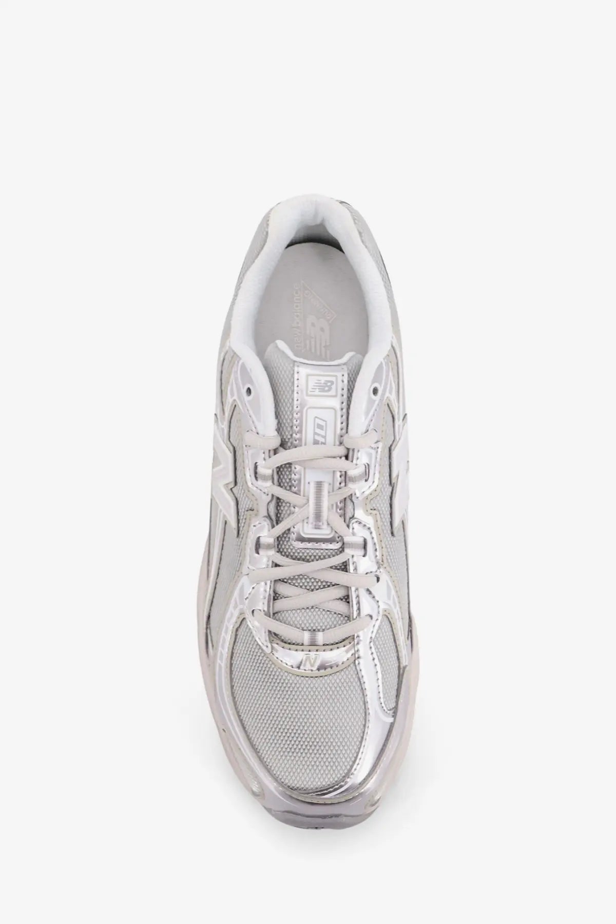 New Balance Men's Mesh Sneakers Silver, view 5