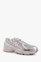 New Balance Men's Mesh Sneakers Silver, view 2
