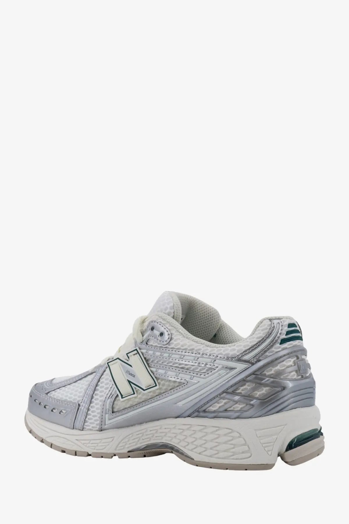 New Balance Men's Mesh Sneakers Silver, view 3