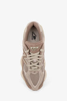 New Balance Men's Mesh and Suede Low Top Sneakers Beige, view 5