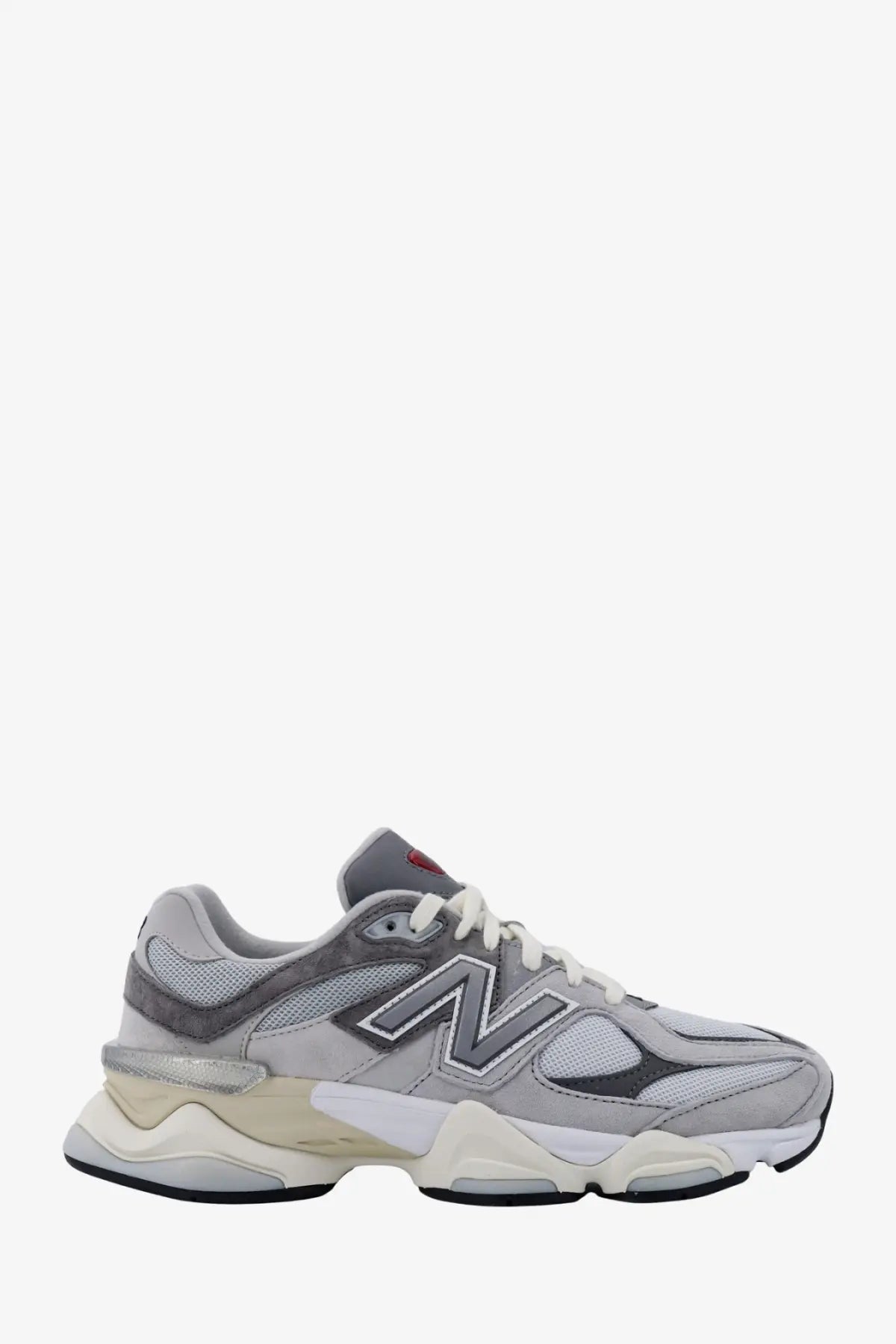 New Balance Men's Sneakers in Mesh and Suede Grey