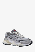 New Balance Men's Sneakers in Mesh and Suede Grey, view 2