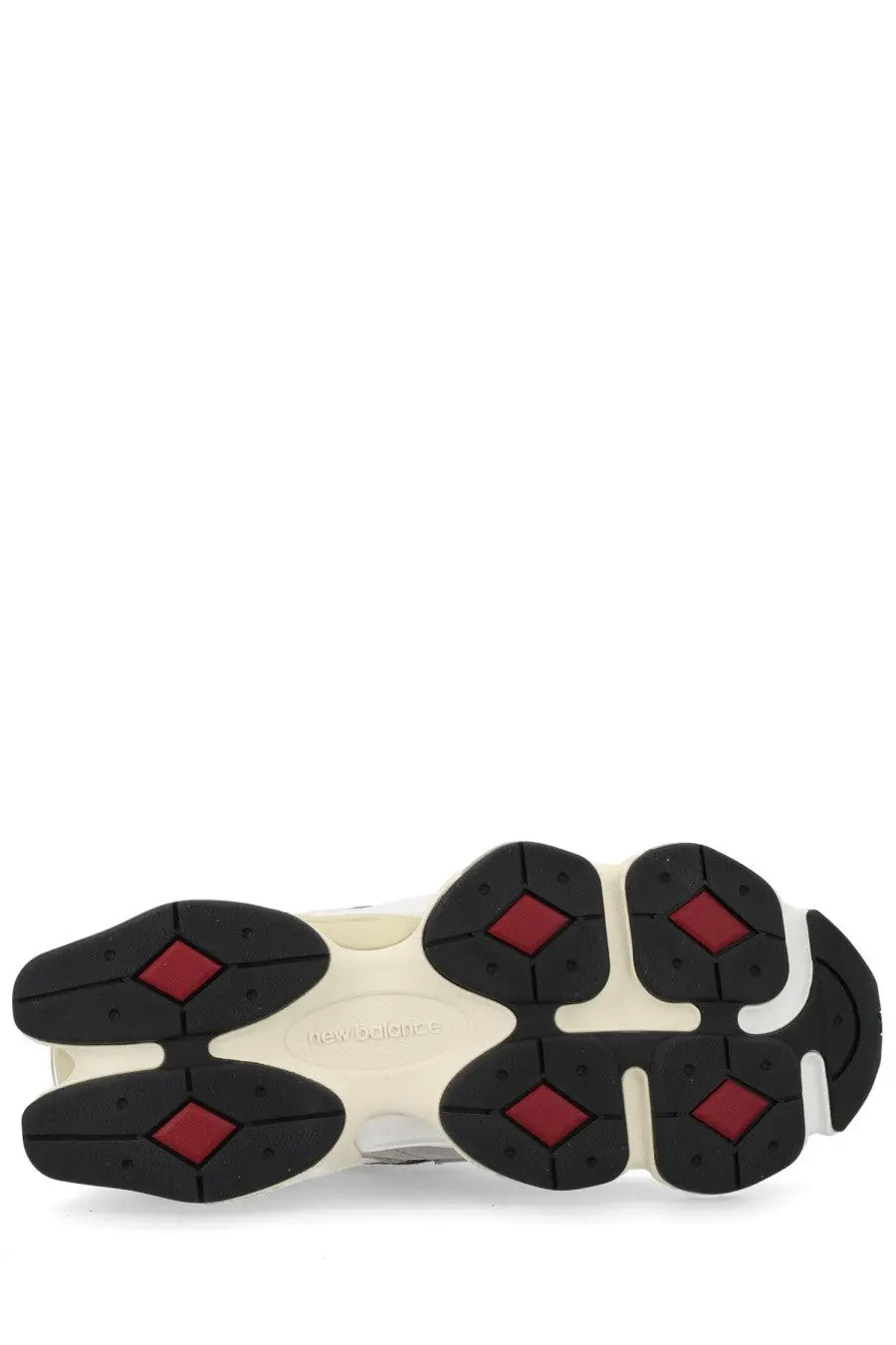New Balance unisex sneaker grey with white and black adidas originals zx 8000 design and red diamond-shaped outsole accents