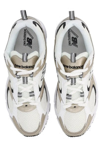 New Balance unisex sneaker multicolor featuring white and beige 501 design with black accents for casual wear