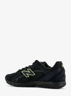 New Balance Women's Mesh and Suede Sneakers Black, view 3