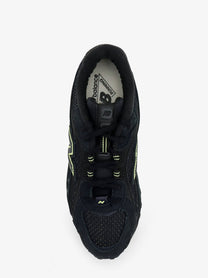 New Balance Women's Mesh and Suede Sneakers Black, view 5