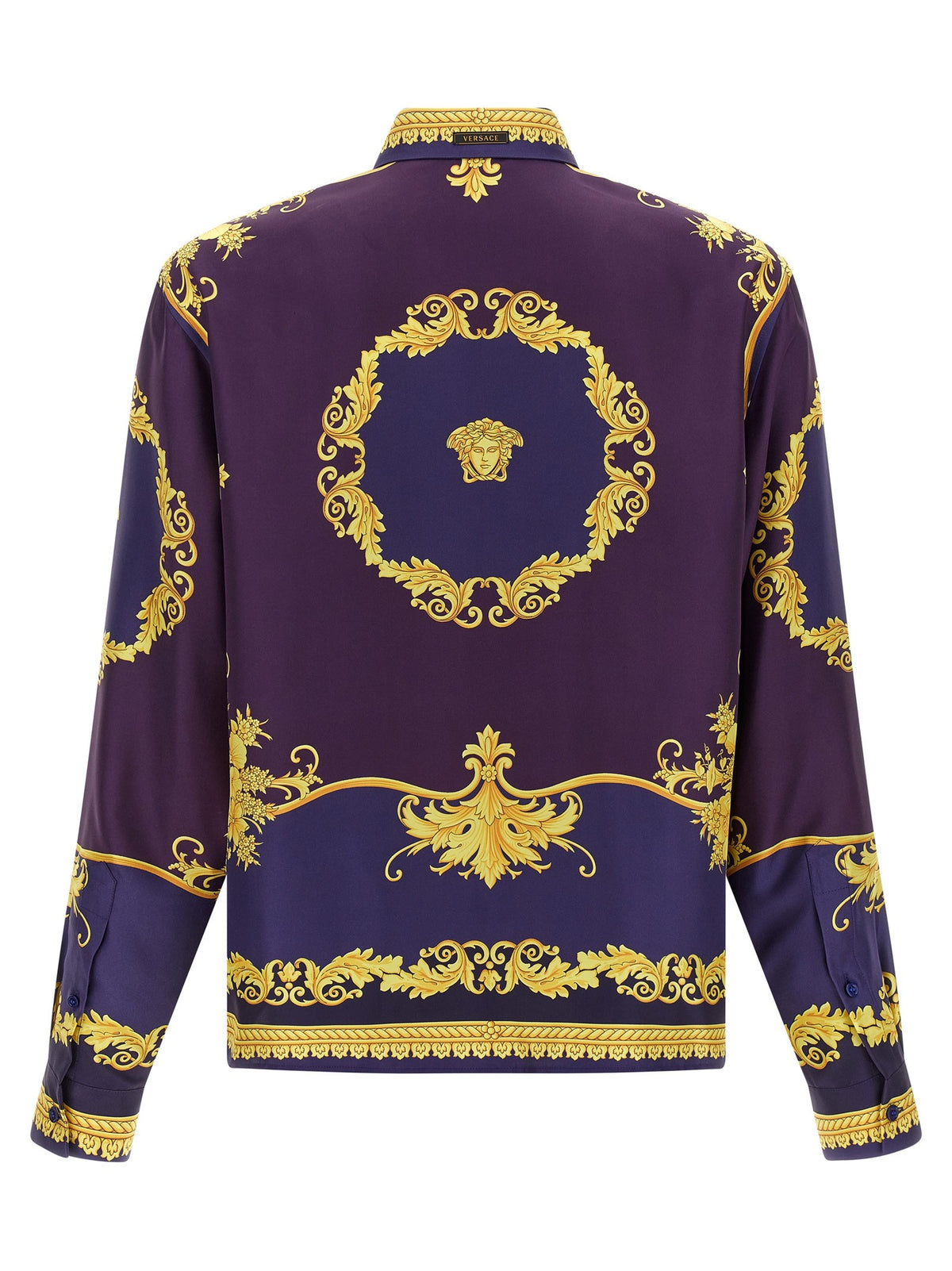 Versace New Barocco Twill Shirt Gold, view 2