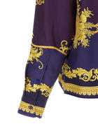 Versace New Barocco Twill Shirt Gold, view 4