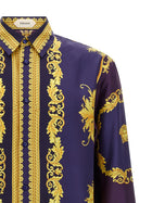 Versace New Barocco Twill Shirt Gold, view 3