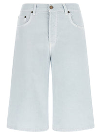Haikure New Becky Twill Bermuda Shorts Blue