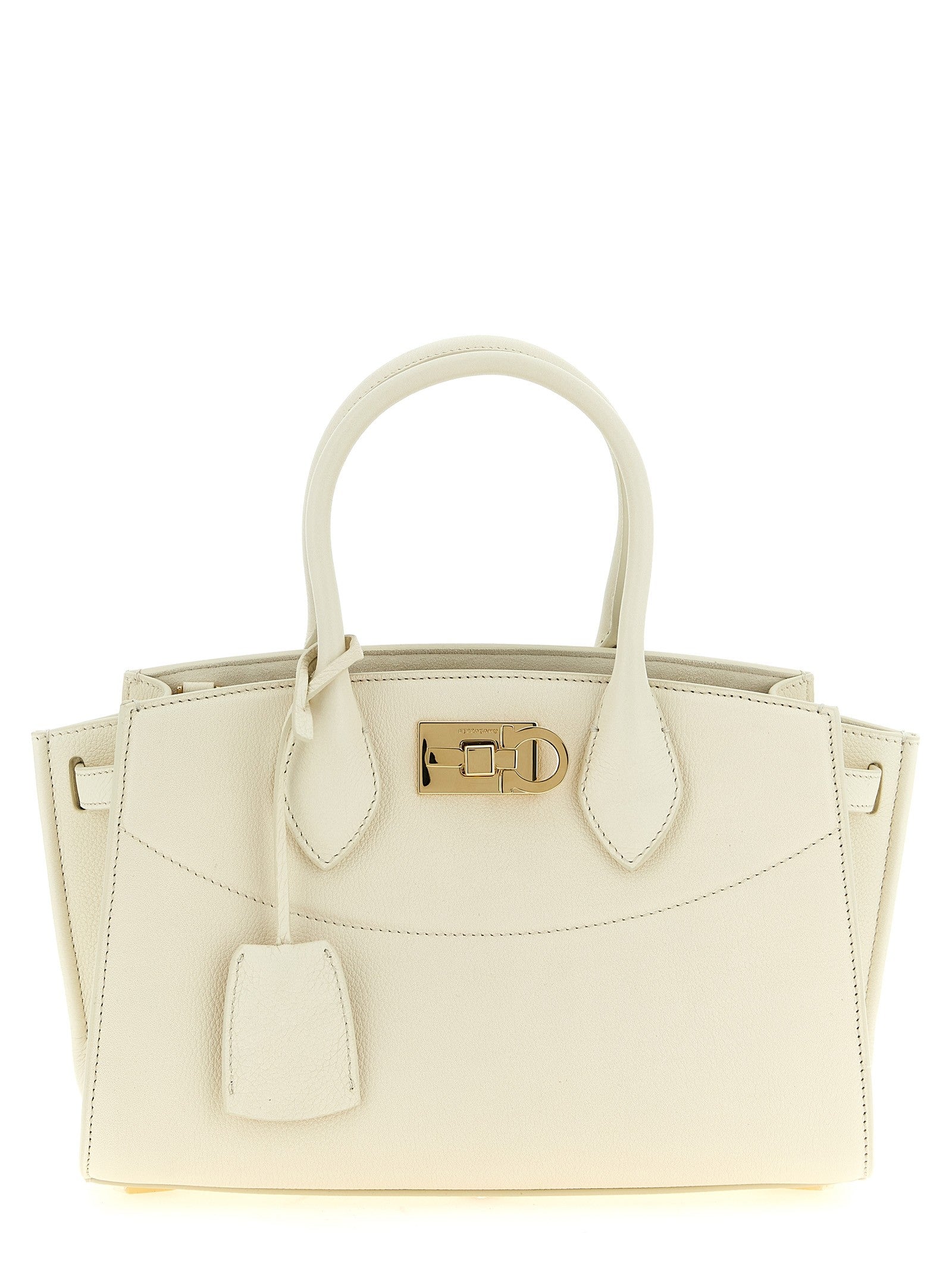 Ferragamo New Ferragamo Studio Soft ( ) Handbag White
