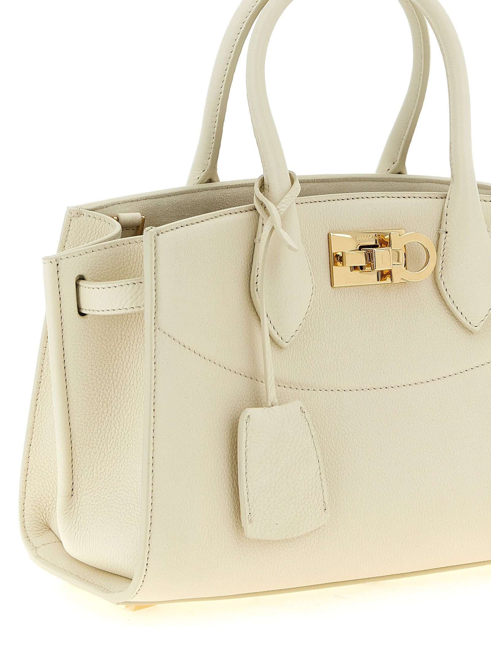 Ferragamo New Ferragamo Studio Soft ( ) Handbag White