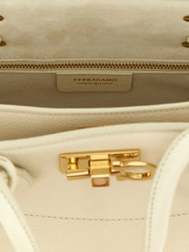 Ferragamo New Ferragamo Studio Soft ( ) Handbag White