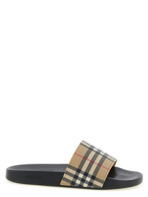 Burberry New Furley Slides Beige