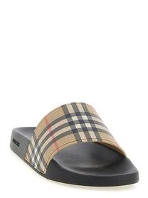 Burberry New Furley Slides Beige