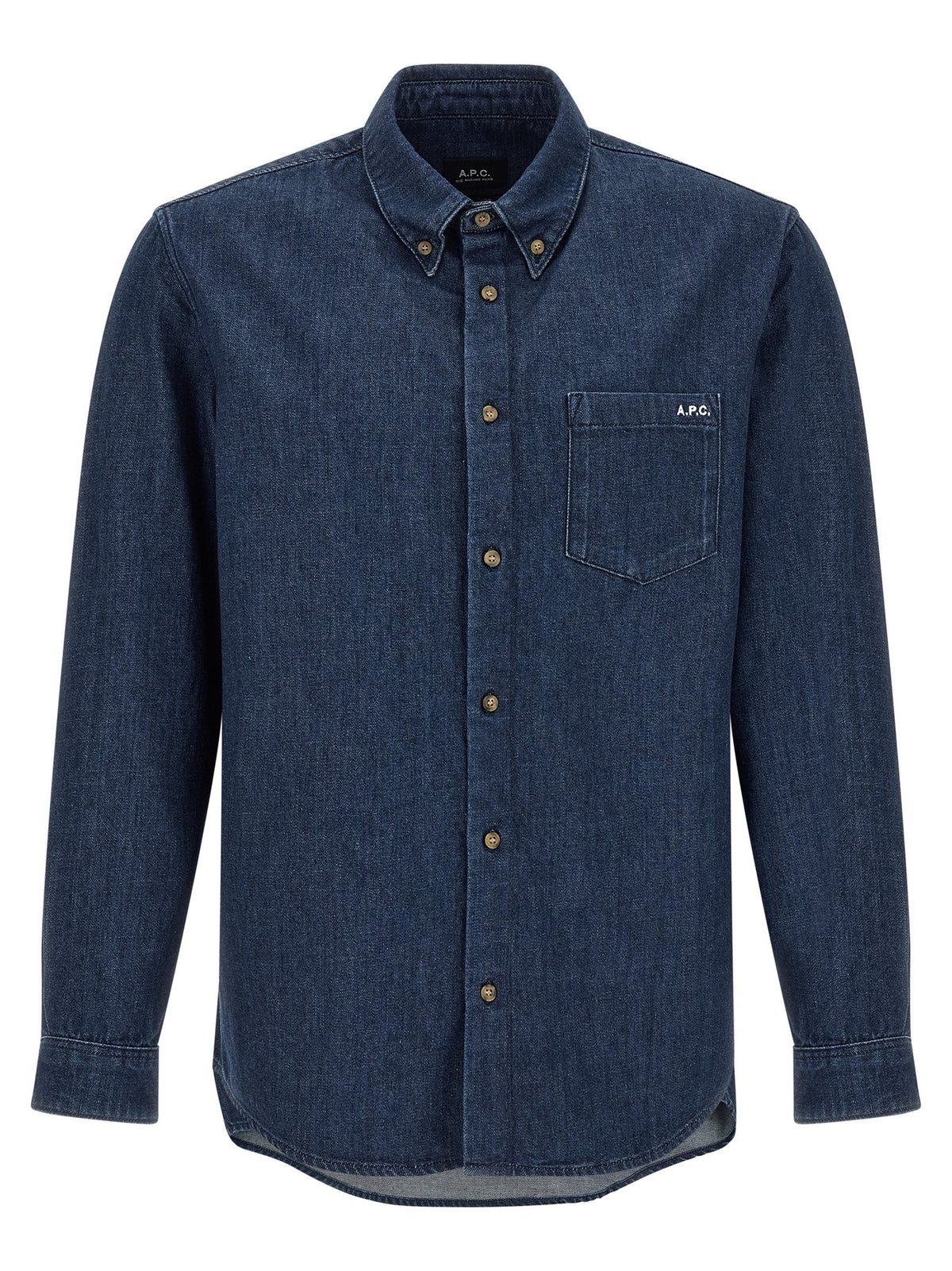 A.P.C New Greg Shirt Blue