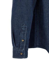 A.P.C New Greg Shirt Blue