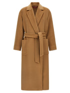 Max Mara Studio New Mang Coat Brown