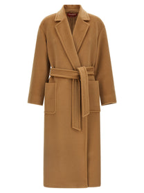 Max Mara Studio New Mang Coat Brown