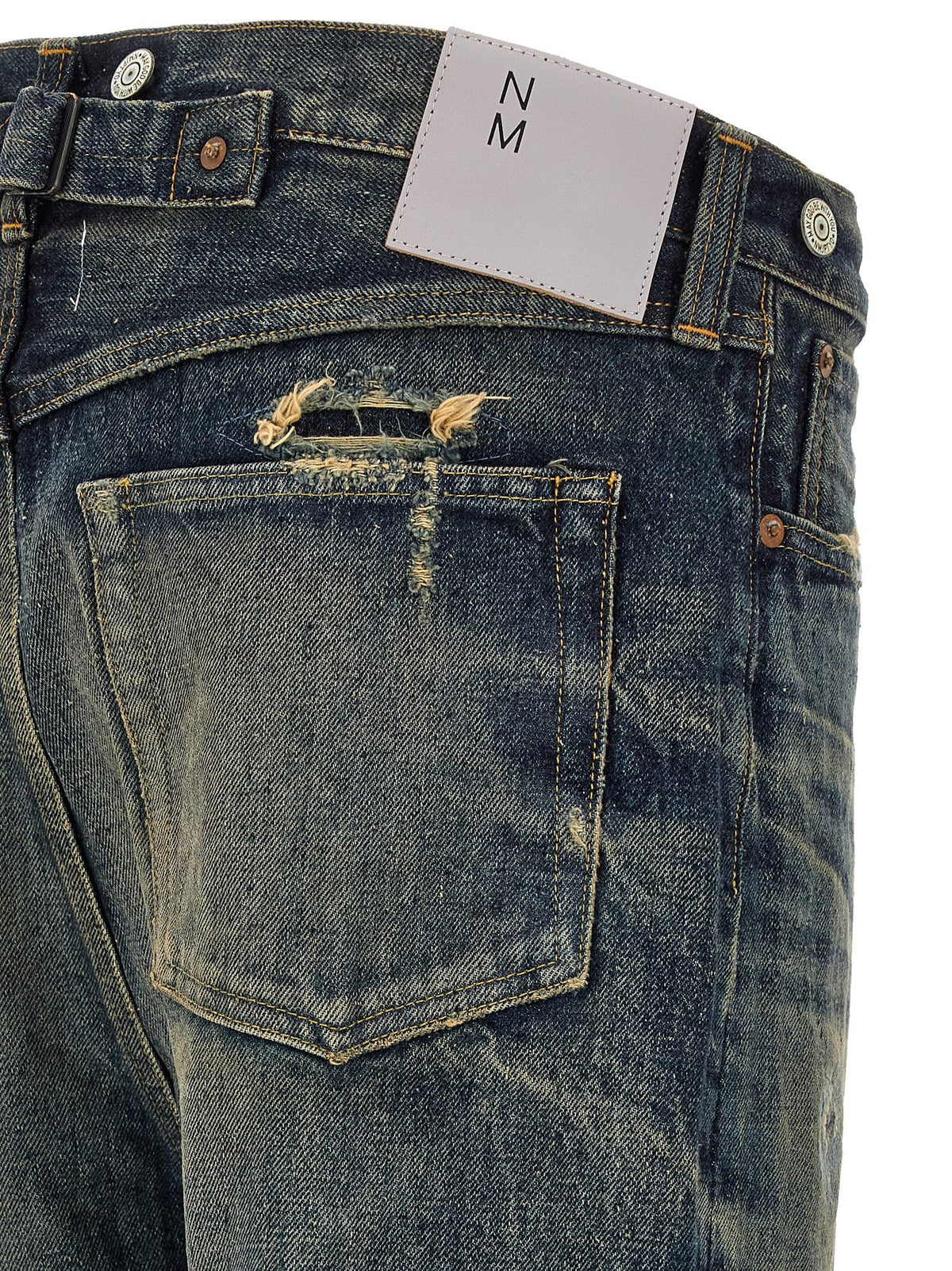 Junya Watanabe New Manual Custom Jeans Blue