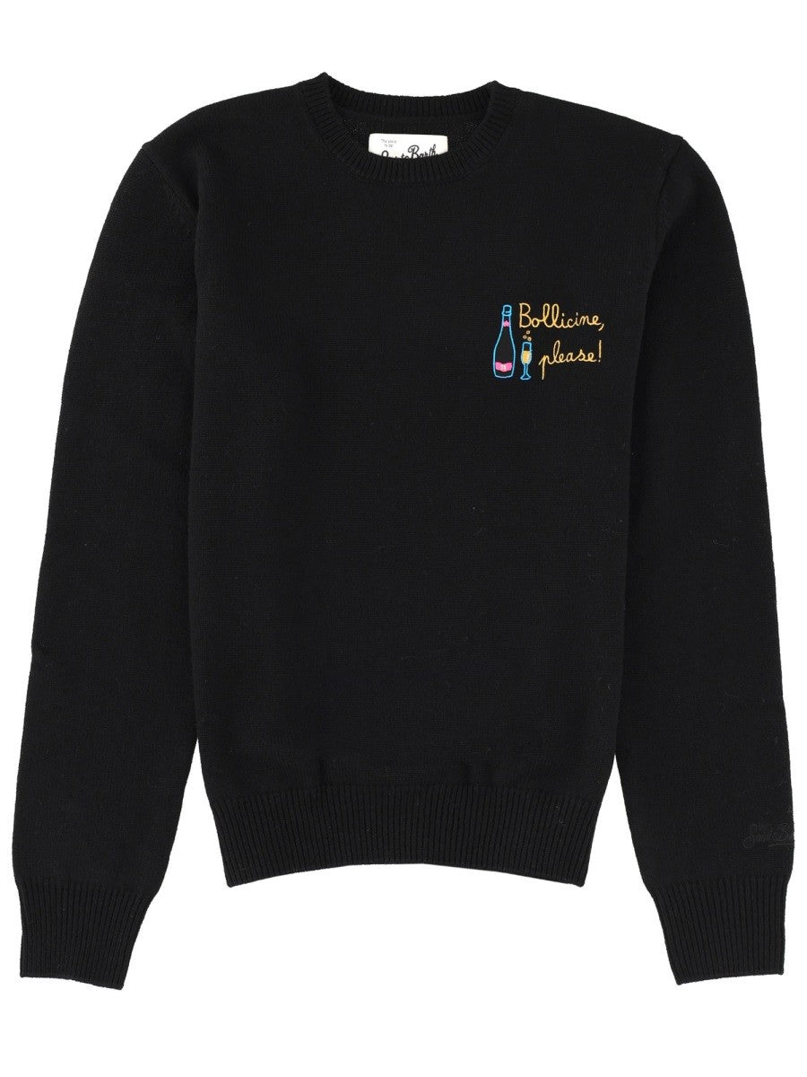 Mc2 Saint Barth Women's New Queen Jersey Black Mc2 Saint Barth