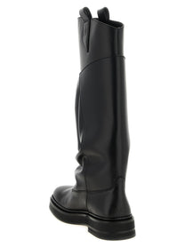 The Attico New Robin Passeggiata Boots Black