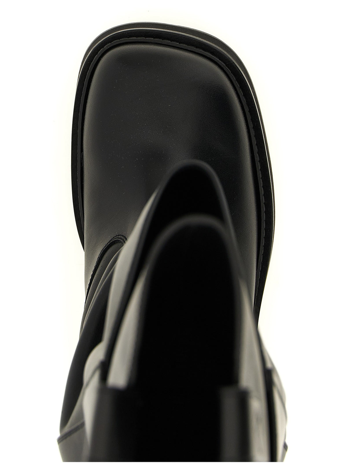 The Attico New Robin Passeggiata Boots Black, view 4